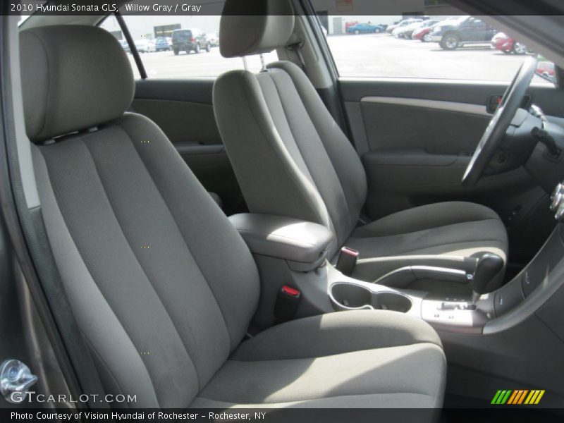 Willow Gray / Gray 2010 Hyundai Sonata GLS