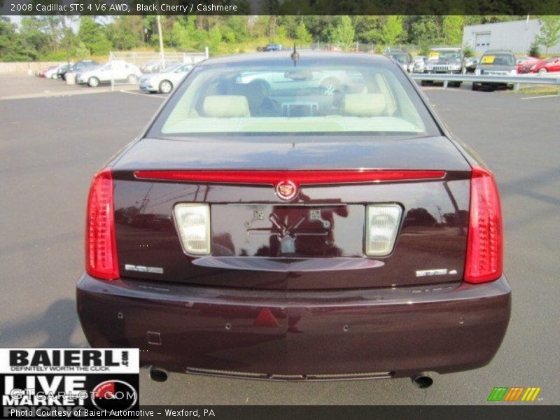 Black Cherry / Cashmere 2008 Cadillac STS 4 V6 AWD
