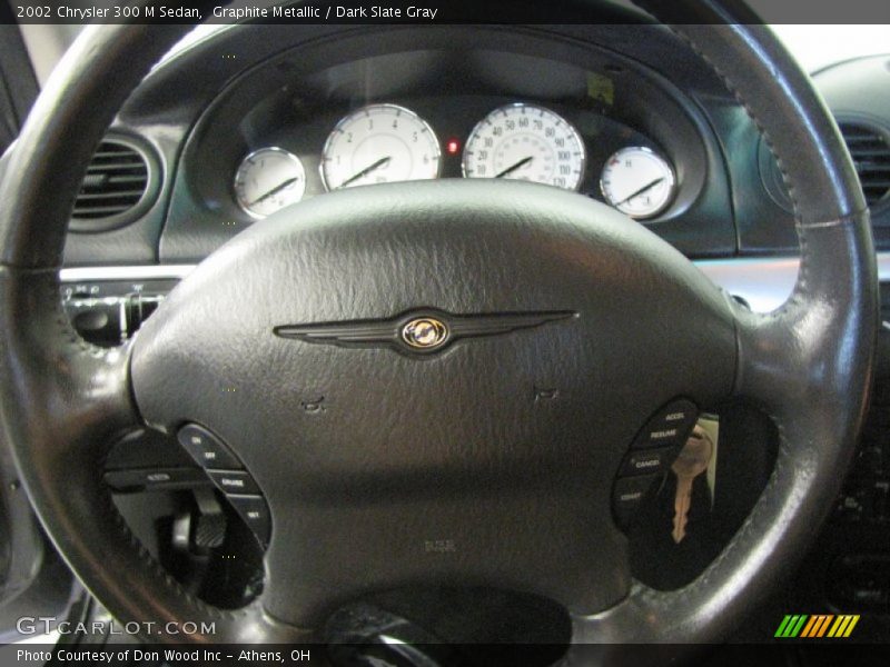 Graphite Metallic / Dark Slate Gray 2002 Chrysler 300 M Sedan