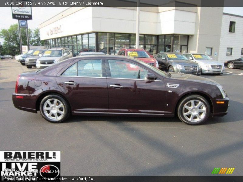 Black Cherry / Cashmere 2008 Cadillac STS 4 V6 AWD