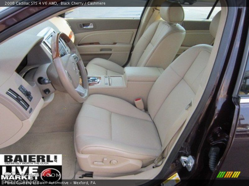 Black Cherry / Cashmere 2008 Cadillac STS 4 V6 AWD