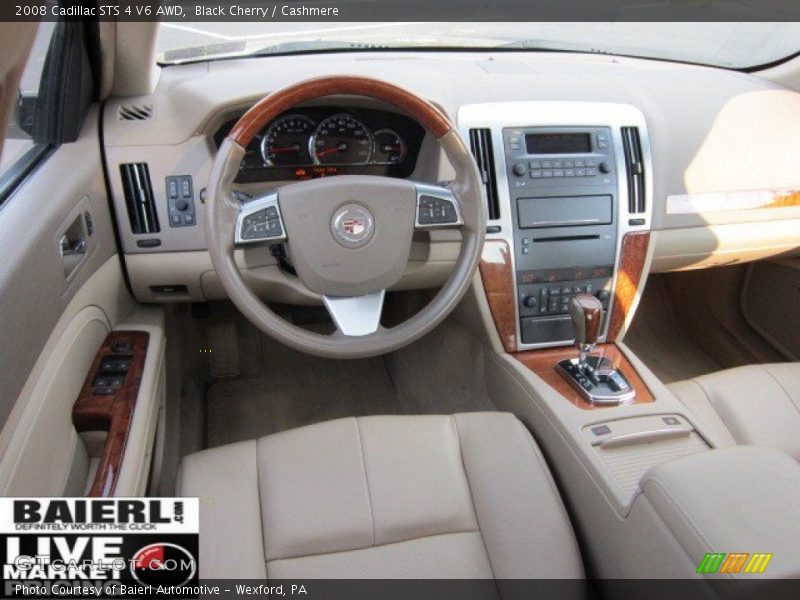 Black Cherry / Cashmere 2008 Cadillac STS 4 V6 AWD