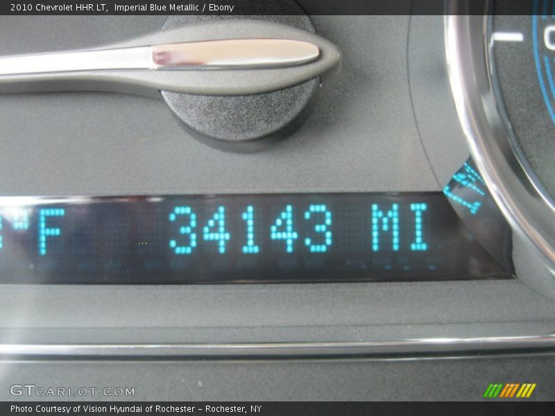 Imperial Blue Metallic / Ebony 2010 Chevrolet HHR LT