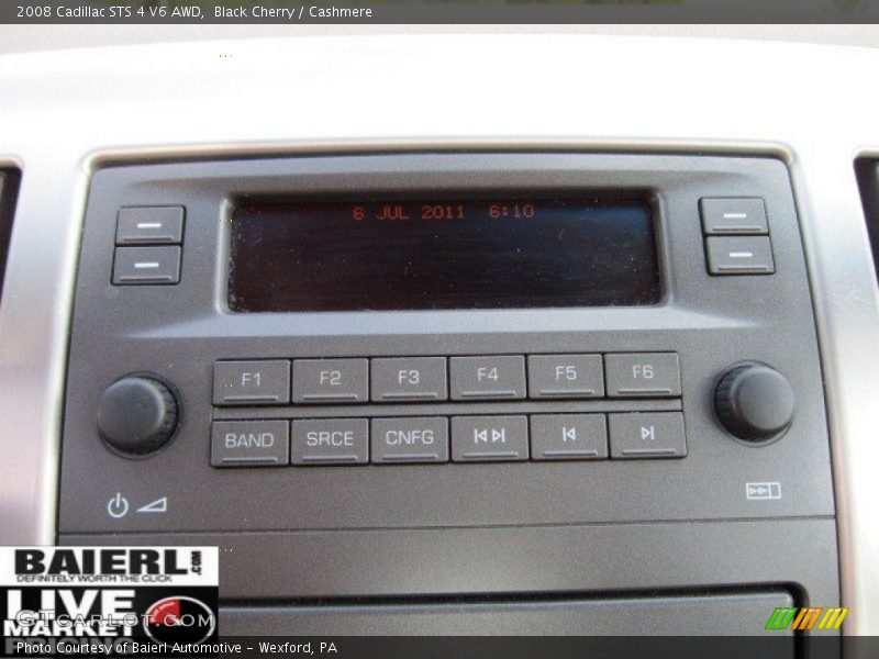Black Cherry / Cashmere 2008 Cadillac STS 4 V6 AWD