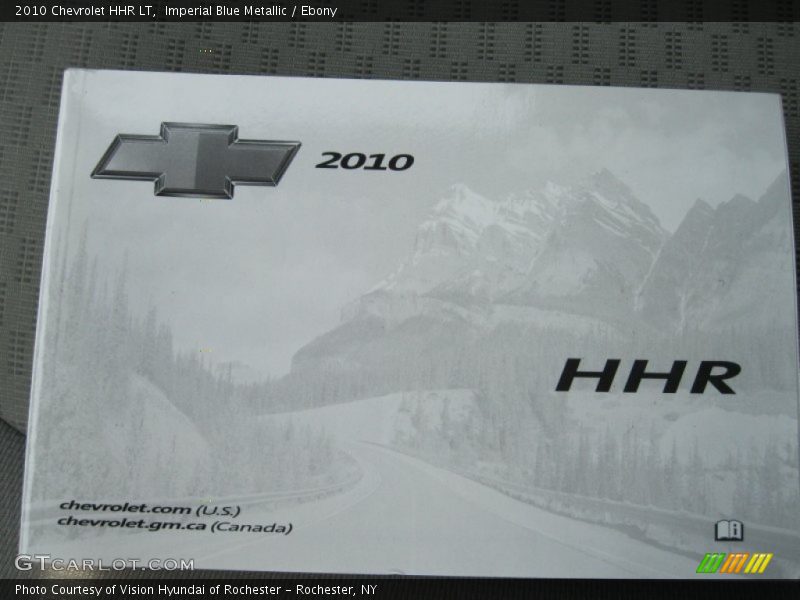 Imperial Blue Metallic / Ebony 2010 Chevrolet HHR LT
