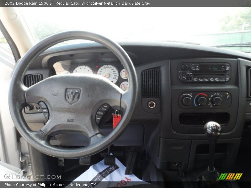 Dashboard of 2003 Ram 1500 ST Regular Cab