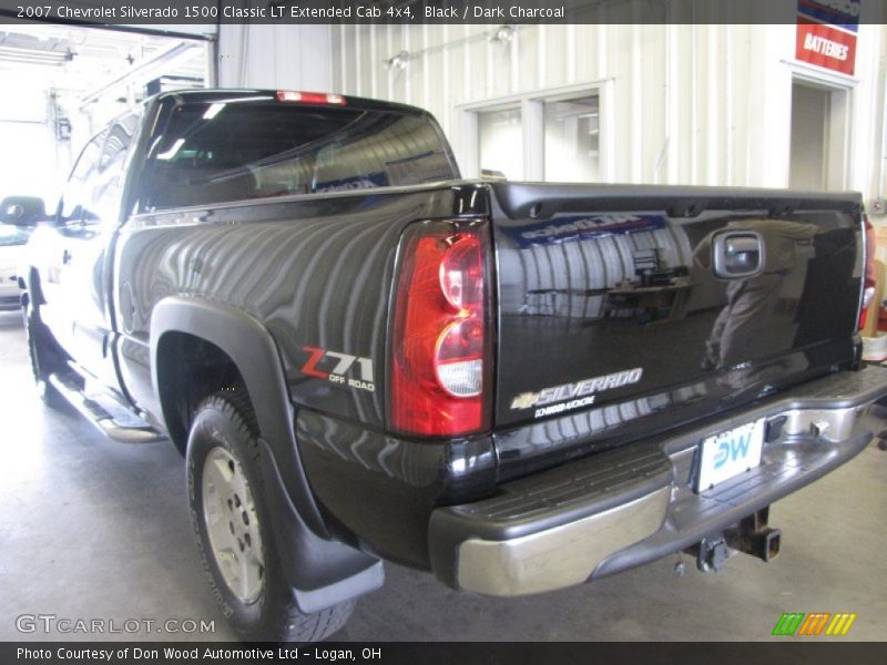 Black / Dark Charcoal 2007 Chevrolet Silverado 1500 Classic LT Extended Cab 4x4