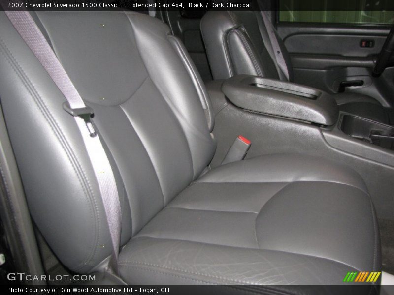 Black / Dark Charcoal 2007 Chevrolet Silverado 1500 Classic LT Extended Cab 4x4