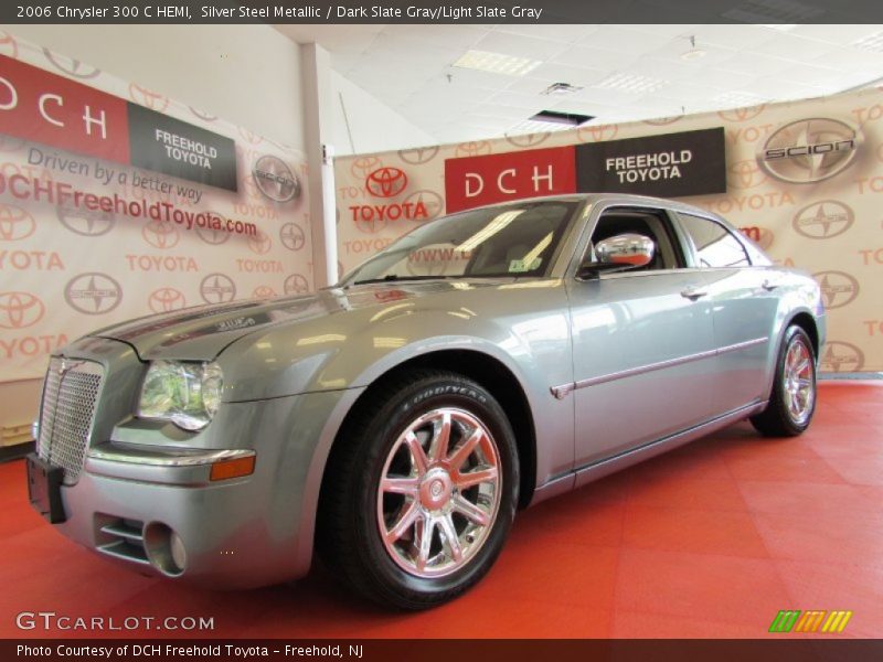 Silver Steel Metallic / Dark Slate Gray/Light Slate Gray 2006 Chrysler 300 C HEMI