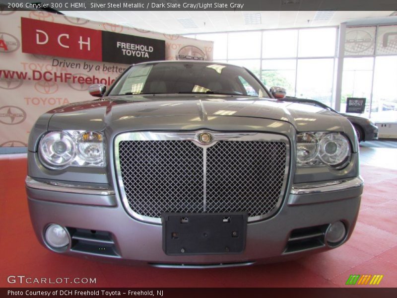 Silver Steel Metallic / Dark Slate Gray/Light Slate Gray 2006 Chrysler 300 C HEMI