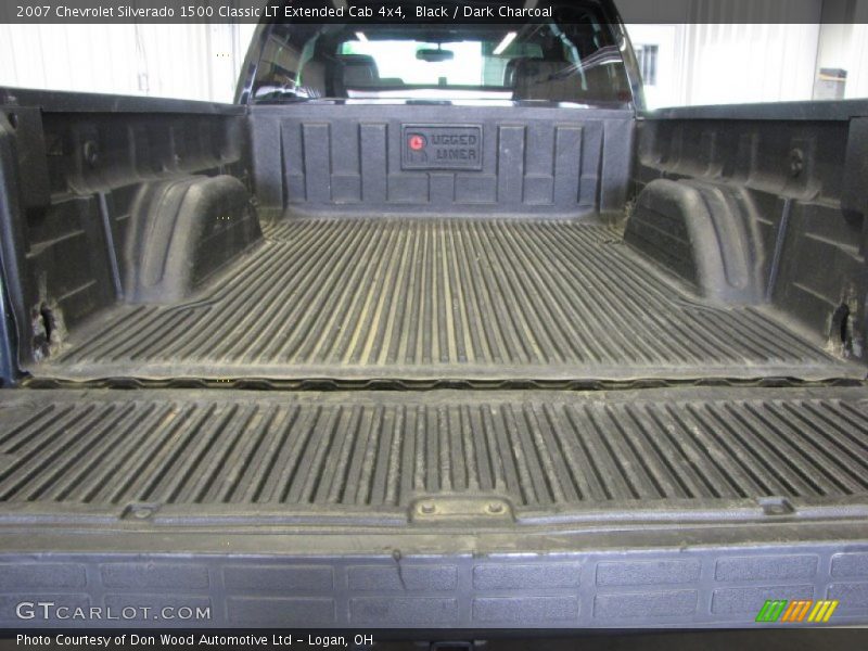 Black / Dark Charcoal 2007 Chevrolet Silverado 1500 Classic LT Extended Cab 4x4
