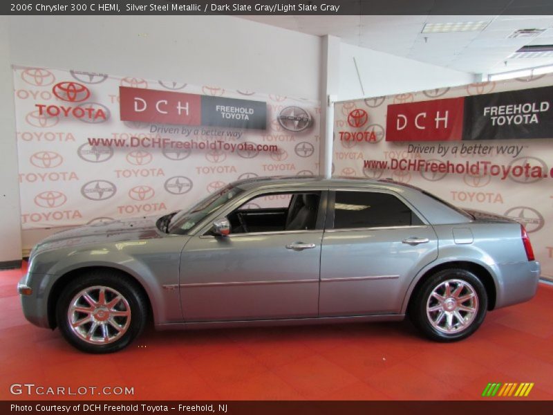 Silver Steel Metallic / Dark Slate Gray/Light Slate Gray 2006 Chrysler 300 C HEMI