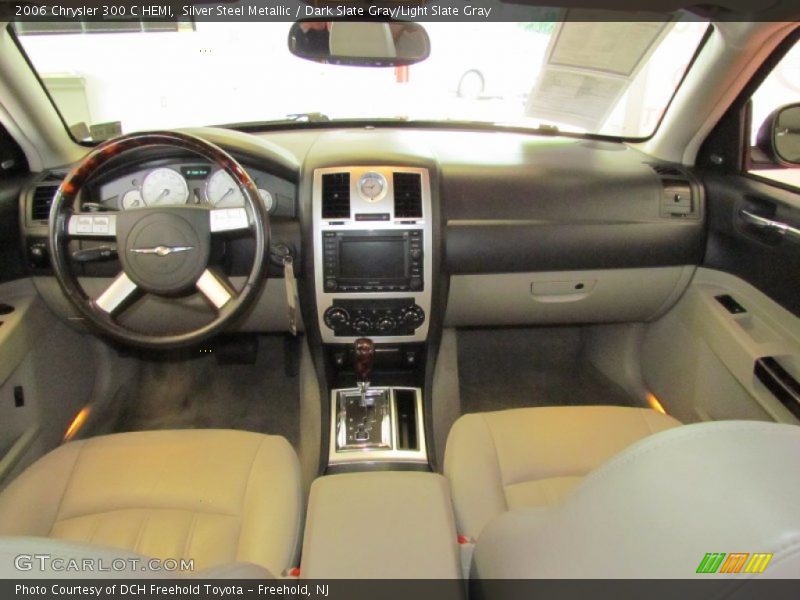 Silver Steel Metallic / Dark Slate Gray/Light Slate Gray 2006 Chrysler 300 C HEMI