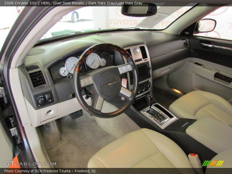 Silver Steel Metallic / Dark Slate Gray/Light Slate Gray 2006 Chrysler 300 C HEMI