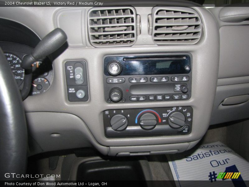 Controls of 2004 Blazer LS