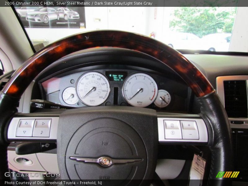 Silver Steel Metallic / Dark Slate Gray/Light Slate Gray 2006 Chrysler 300 C HEMI