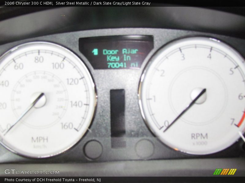 Silver Steel Metallic / Dark Slate Gray/Light Slate Gray 2006 Chrysler 300 C HEMI