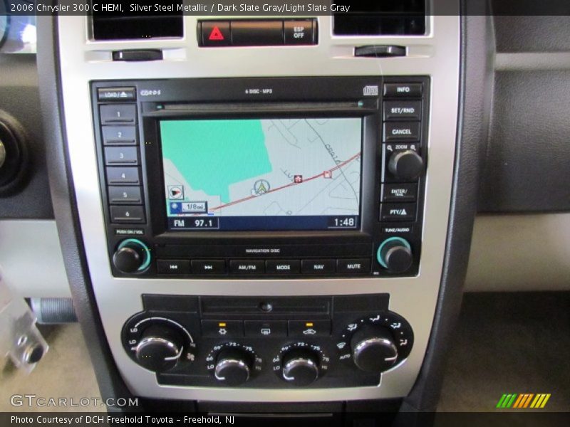 Silver Steel Metallic / Dark Slate Gray/Light Slate Gray 2006 Chrysler 300 C HEMI