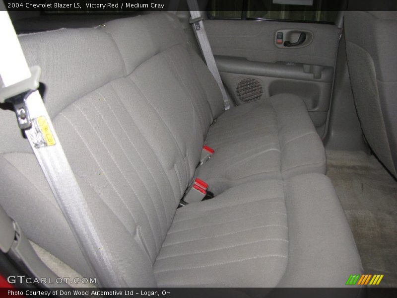 Victory Red / Medium Gray 2004 Chevrolet Blazer LS