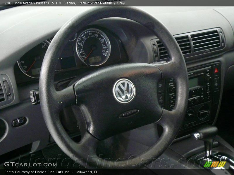 Reflex Silver Metallic / Grey 2005 Volkswagen Passat GLS 1.8T Sedan