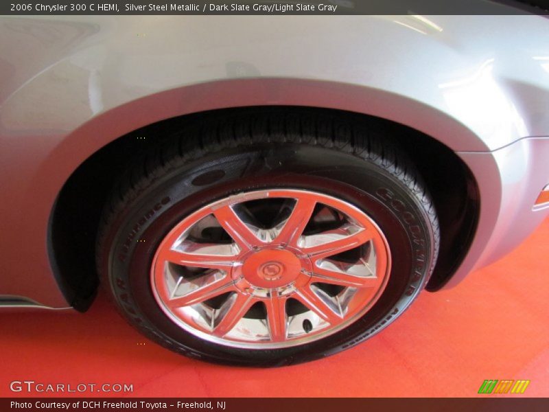 Silver Steel Metallic / Dark Slate Gray/Light Slate Gray 2006 Chrysler 300 C HEMI
