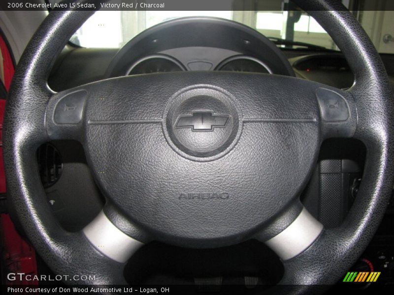 Victory Red / Charcoal 2006 Chevrolet Aveo LS Sedan