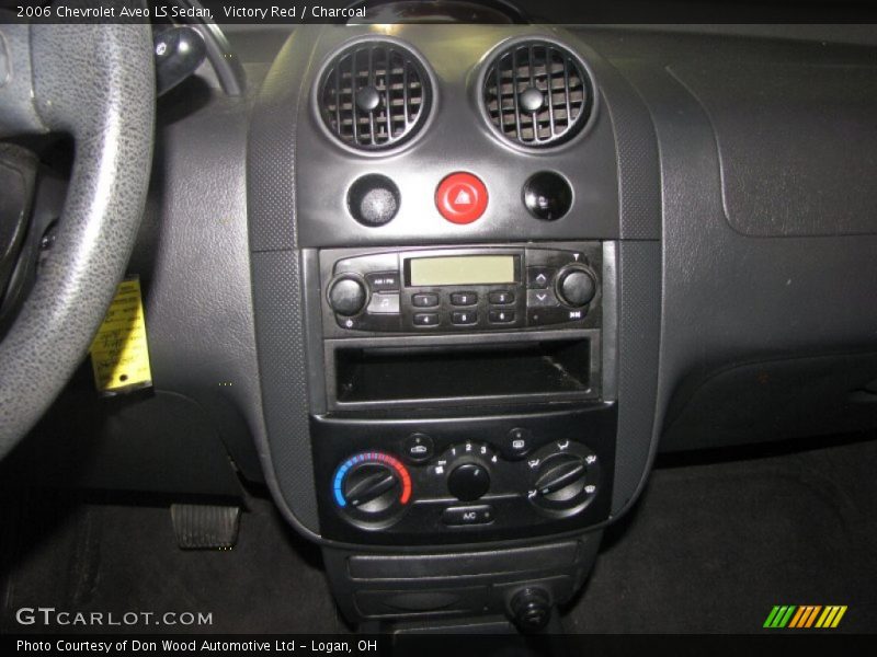 Victory Red / Charcoal 2006 Chevrolet Aveo LS Sedan