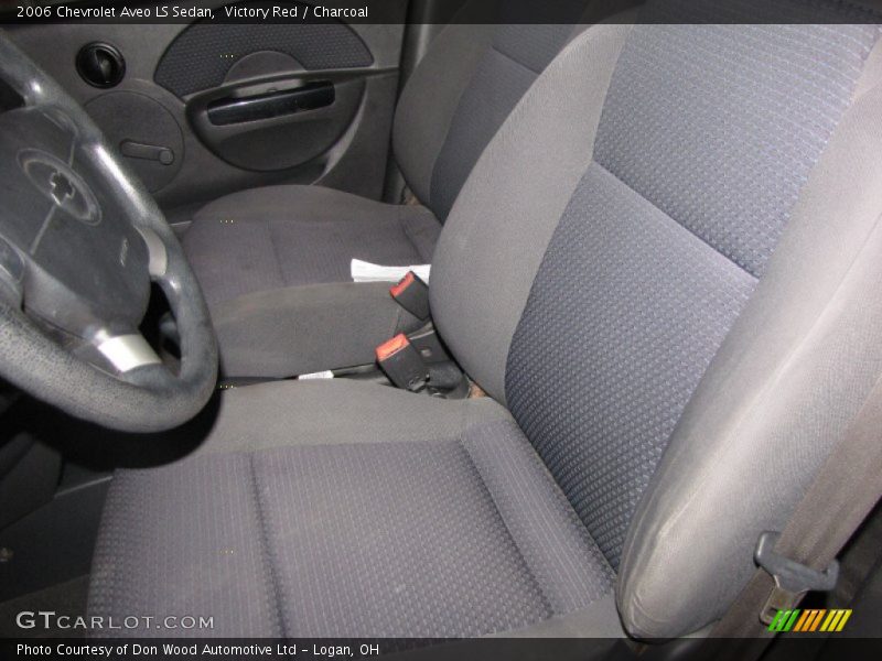 Victory Red / Charcoal 2006 Chevrolet Aveo LS Sedan