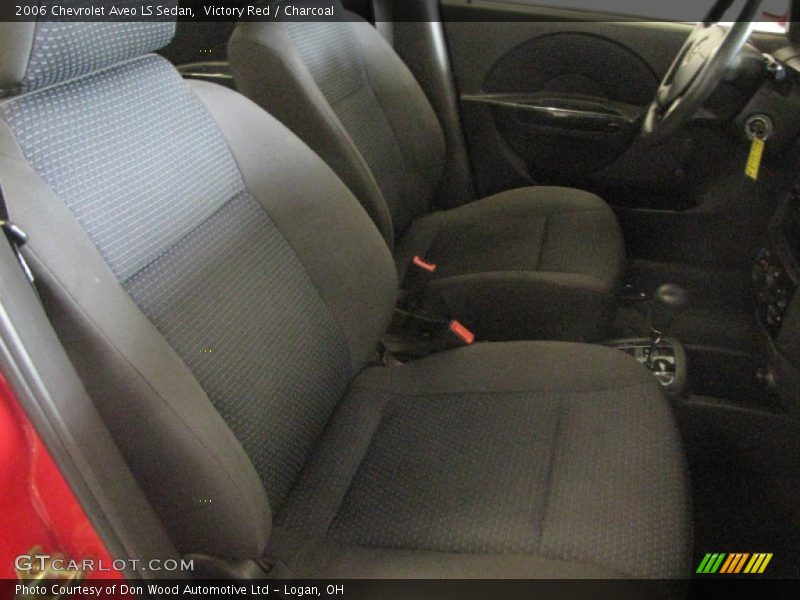 Victory Red / Charcoal 2006 Chevrolet Aveo LS Sedan