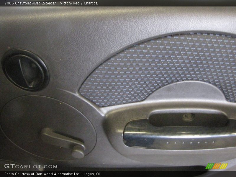 Victory Red / Charcoal 2006 Chevrolet Aveo LS Sedan