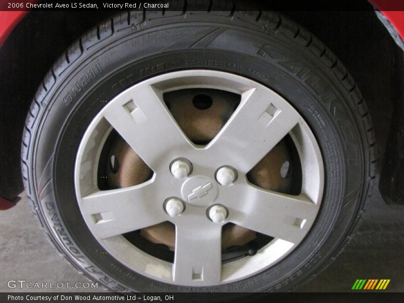 Victory Red / Charcoal 2006 Chevrolet Aveo LS Sedan