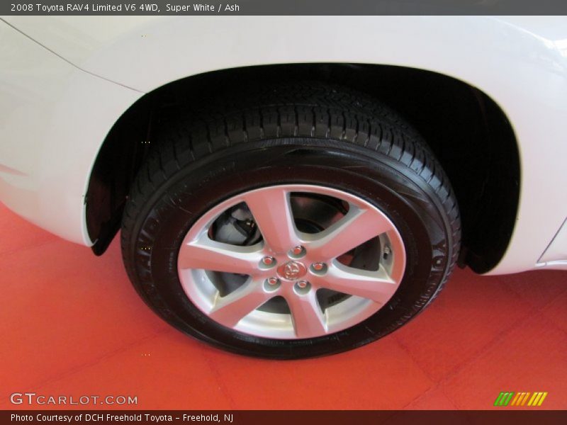 Super White / Ash 2008 Toyota RAV4 Limited V6 4WD