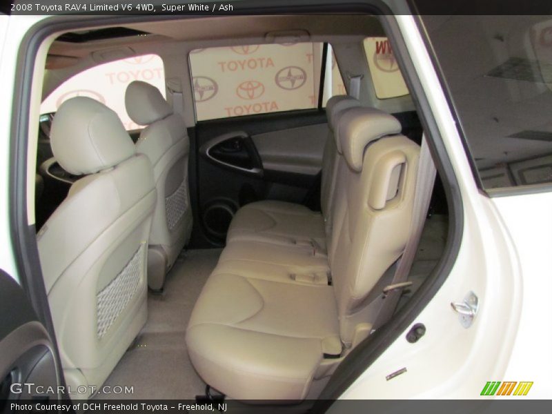 Super White / Ash 2008 Toyota RAV4 Limited V6 4WD