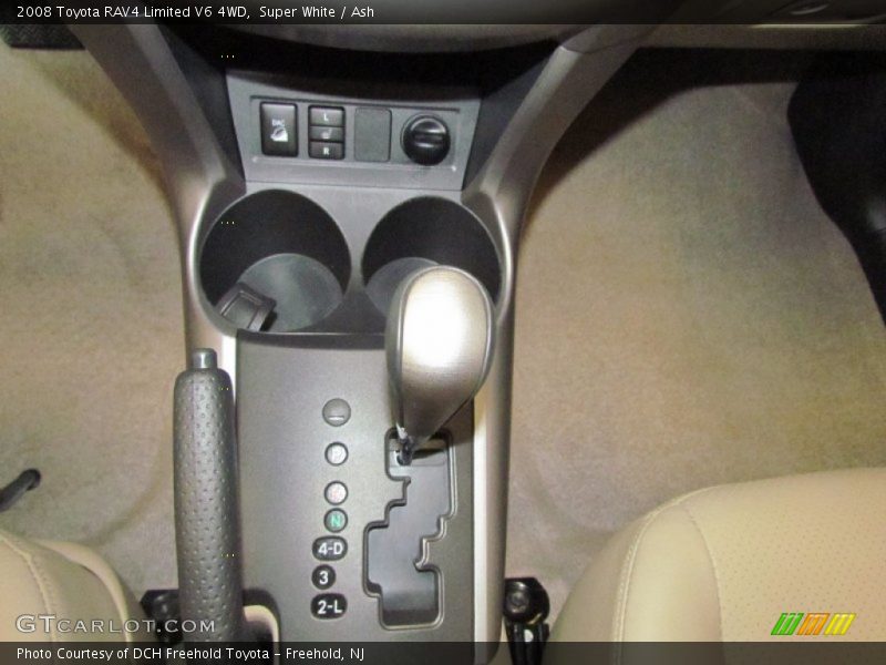 Super White / Ash 2008 Toyota RAV4 Limited V6 4WD