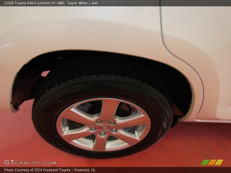 Super White / Ash 2008 Toyota RAV4 Limited V6 4WD