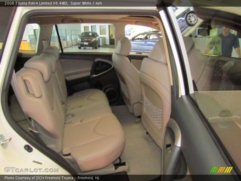 Super White / Ash 2008 Toyota RAV4 Limited V6 4WD
