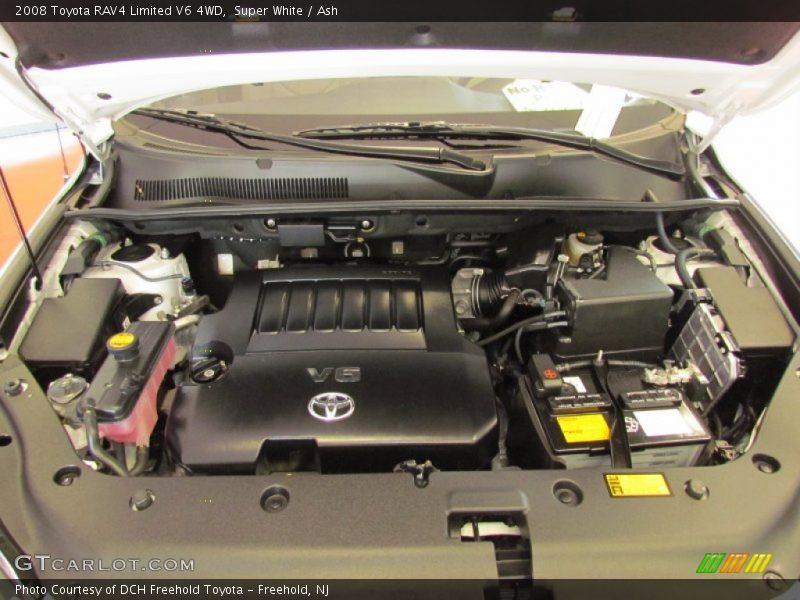 Super White / Ash 2008 Toyota RAV4 Limited V6 4WD