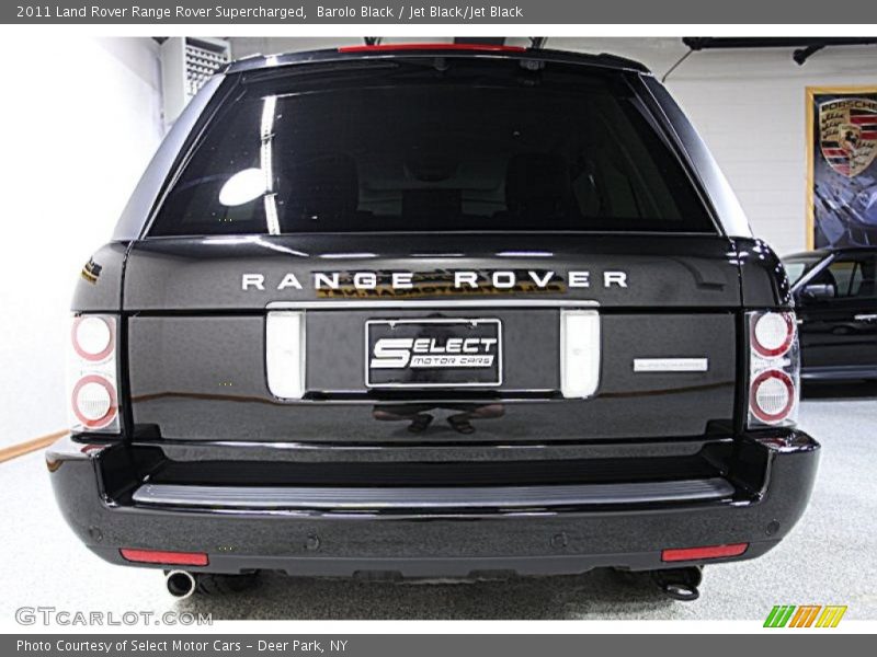 Barolo Black / Jet Black/Jet Black 2011 Land Rover Range Rover Supercharged