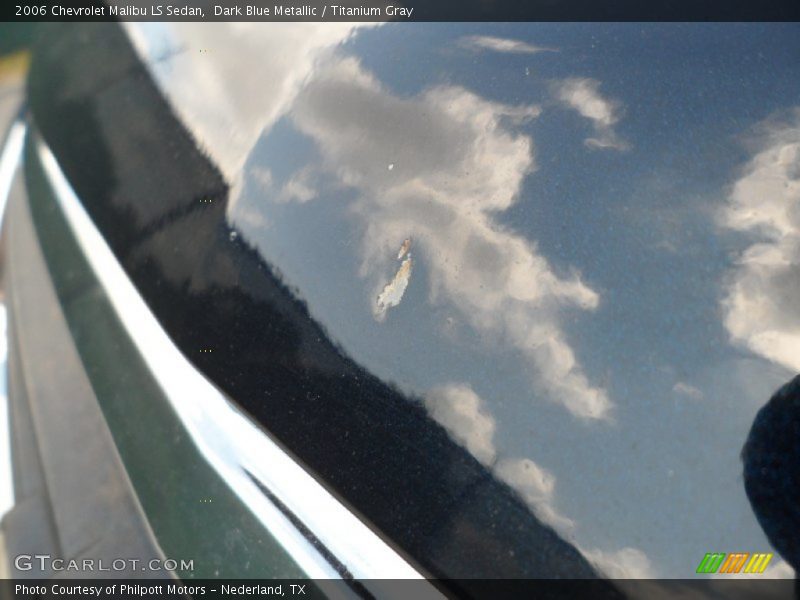 Dark Blue Metallic / Titanium Gray 2006 Chevrolet Malibu LS Sedan