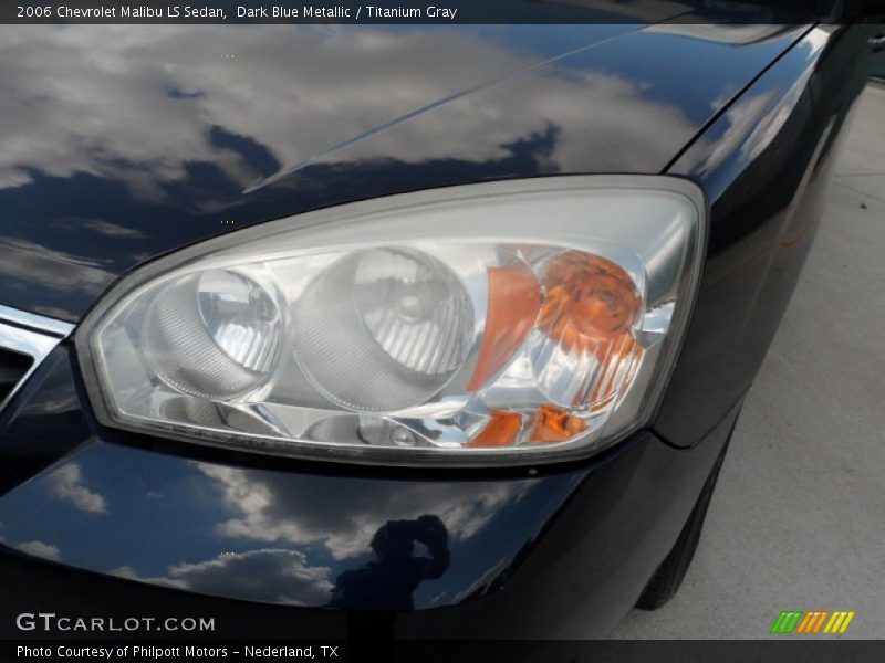 Dark Blue Metallic / Titanium Gray 2006 Chevrolet Malibu LS Sedan
