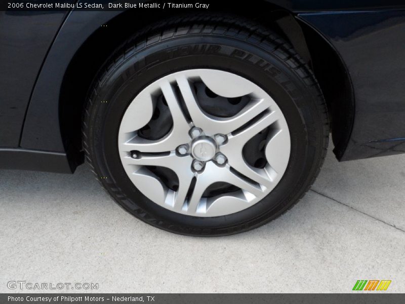 Dark Blue Metallic / Titanium Gray 2006 Chevrolet Malibu LS Sedan