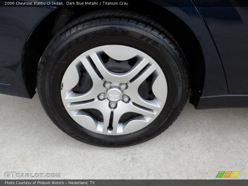 Dark Blue Metallic / Titanium Gray 2006 Chevrolet Malibu LS Sedan