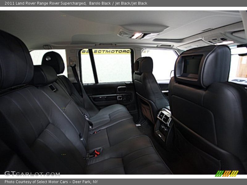 Barolo Black / Jet Black/Jet Black 2011 Land Rover Range Rover Supercharged