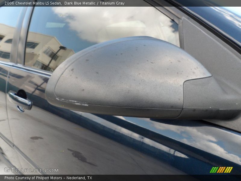 Dark Blue Metallic / Titanium Gray 2006 Chevrolet Malibu LS Sedan