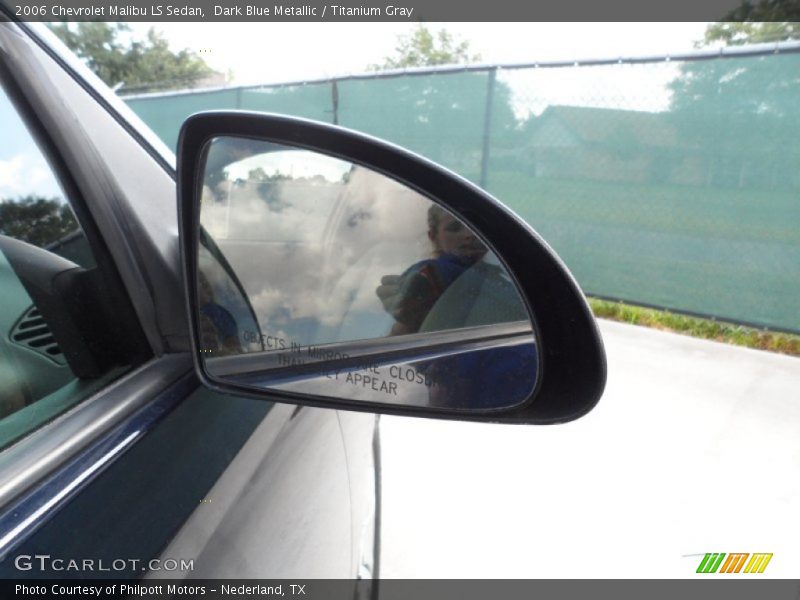 Dark Blue Metallic / Titanium Gray 2006 Chevrolet Malibu LS Sedan