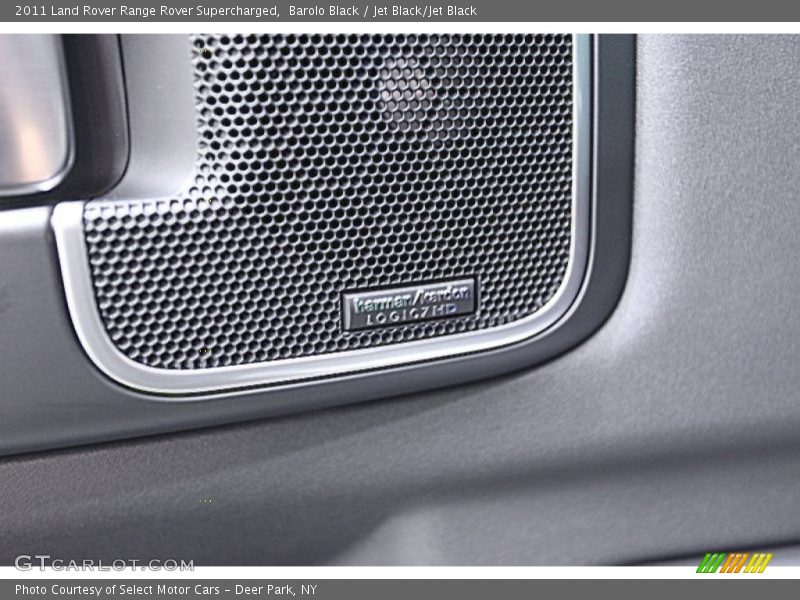 Barolo Black / Jet Black/Jet Black 2011 Land Rover Range Rover Supercharged