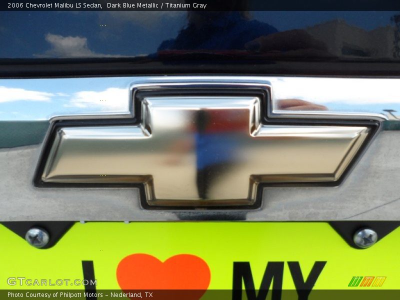 Dark Blue Metallic / Titanium Gray 2006 Chevrolet Malibu LS Sedan