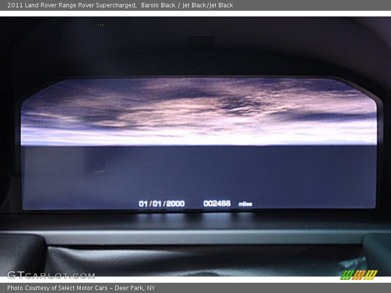 Barolo Black / Jet Black/Jet Black 2011 Land Rover Range Rover Supercharged