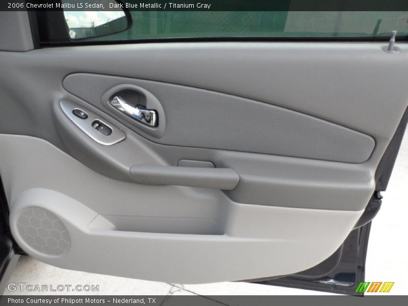 Dark Blue Metallic / Titanium Gray 2006 Chevrolet Malibu LS Sedan