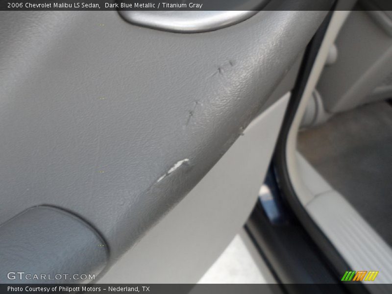 Dark Blue Metallic / Titanium Gray 2006 Chevrolet Malibu LS Sedan